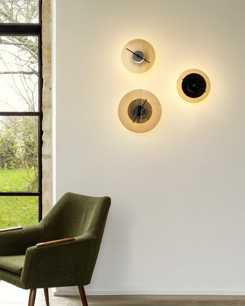 Delumina væg Alu/Glas Ø250 - DCW Editions