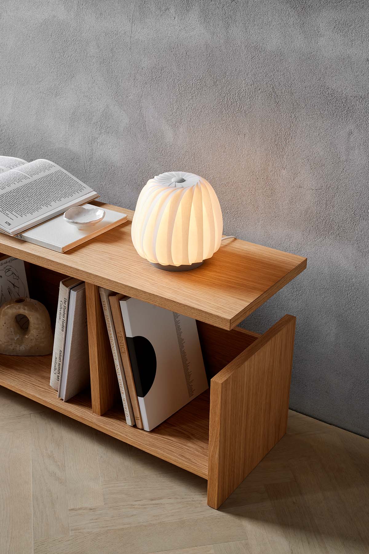 ST906 Hvid 19 cm Bordlampe