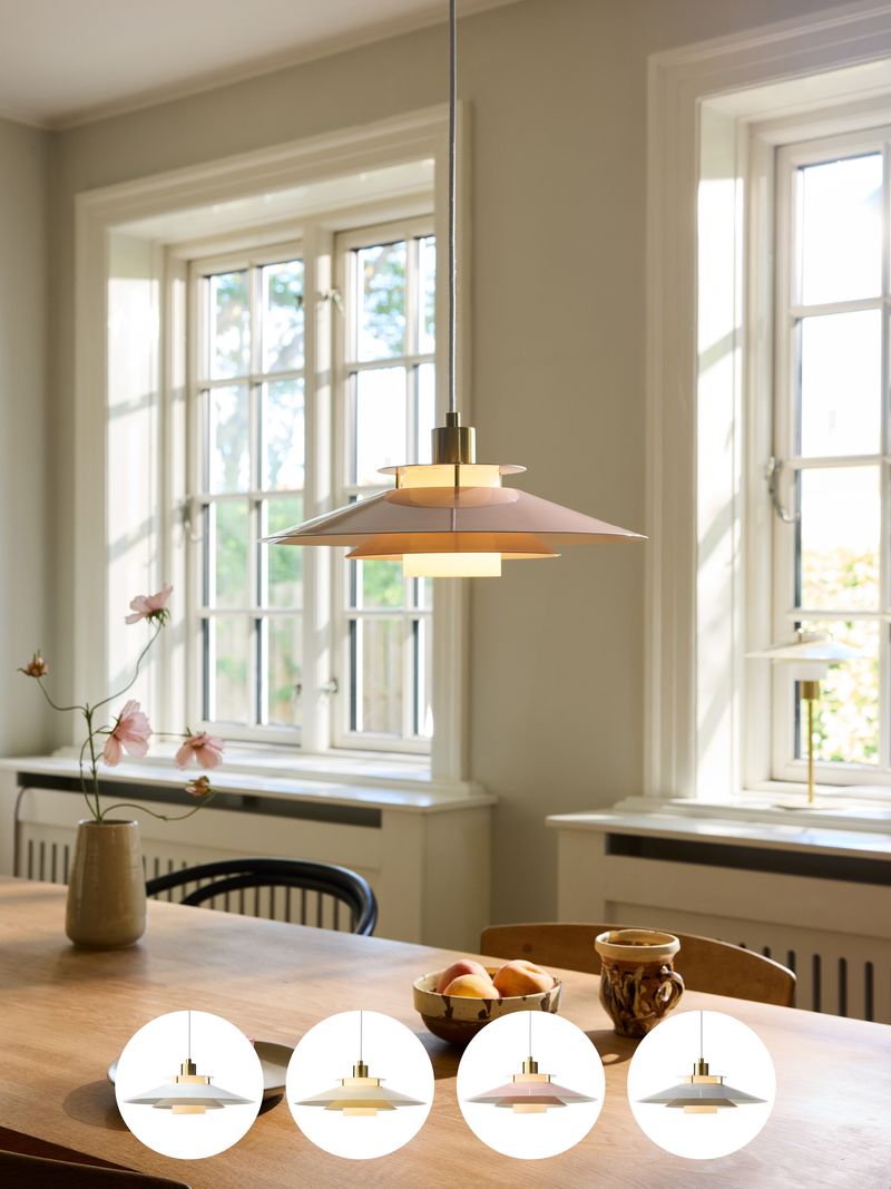 Halo Designs Rivoli Ø40 Pendler med de 4 unikke farver