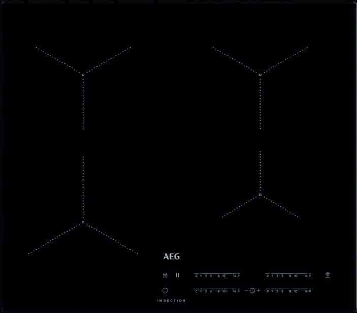 AEG IKB64431IB - Induktionskogeplade