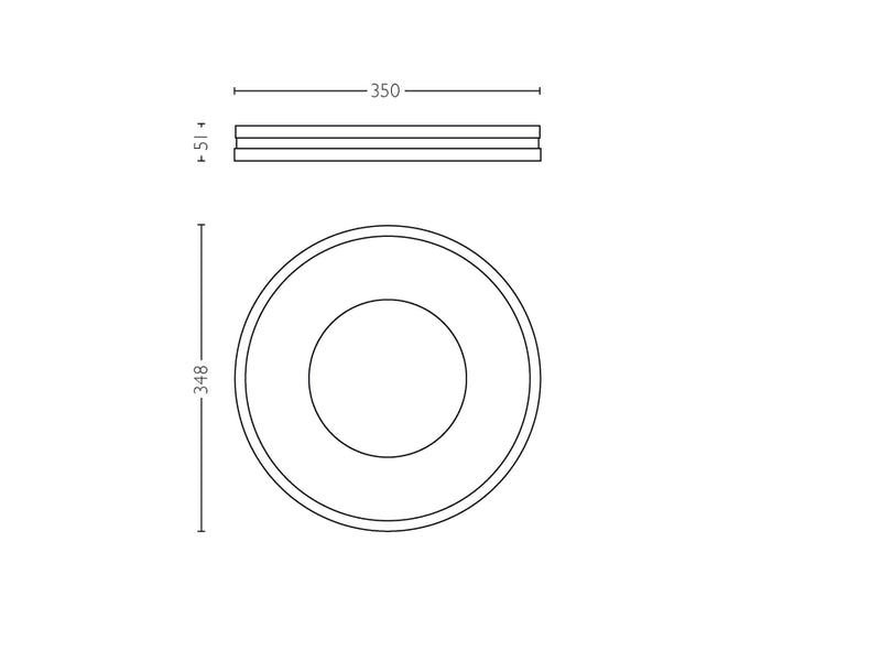 Philips Hue Being Plafond 22,5W 2350lm v.4000K Hvid BT