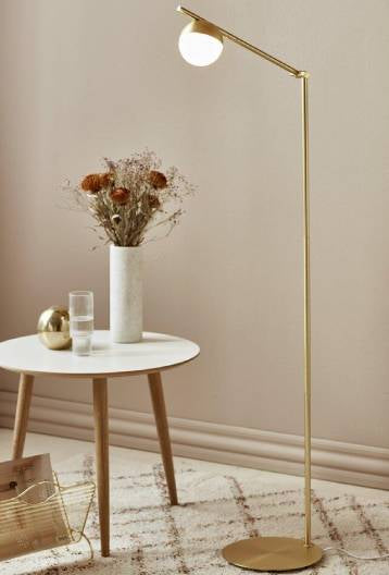 Nordlux - Contina Gulvlampe, Messing