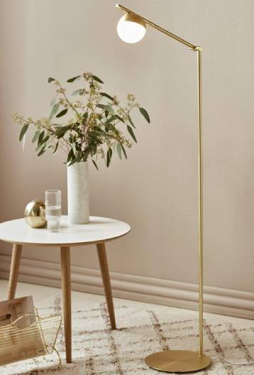 Nordlux - Contina Gulvlampe, Messing