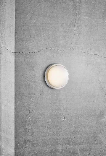 Nordlux - Cuba Energy Round LED Væglampe, Hvid