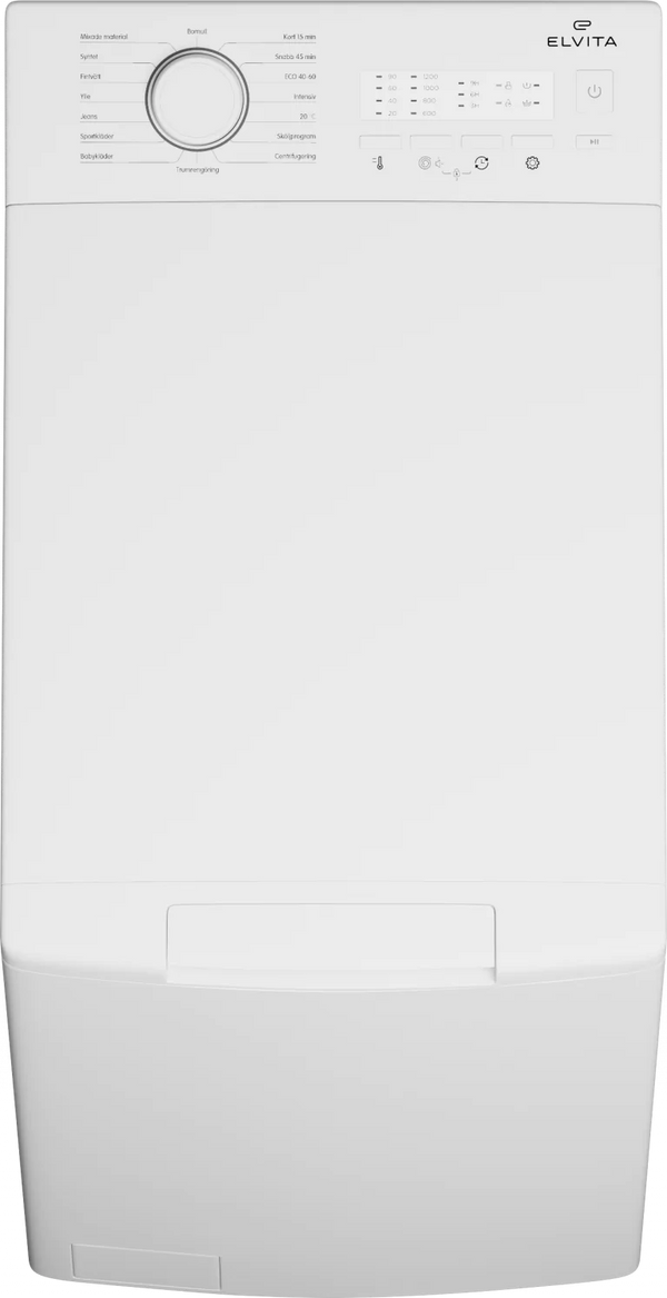 Elvita CTM4612V - Topbetjent Vaskemaskine