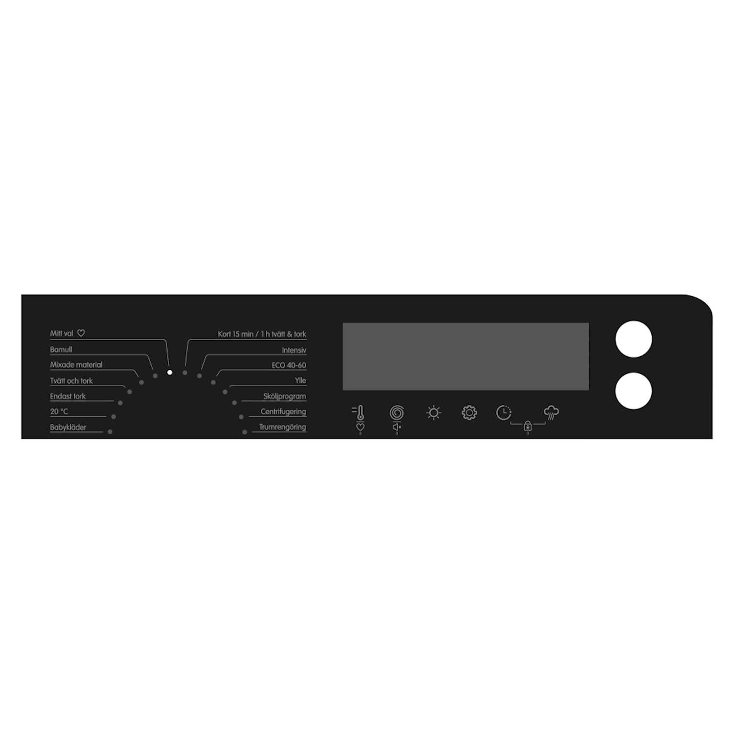Elvita CTC7107V - Frontbetjent Vaske/Tørremaskine billede 5