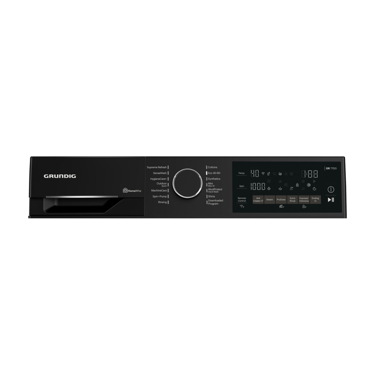 Grundig GWPE89E6168WW - Frontbetjent Vaskemaskine