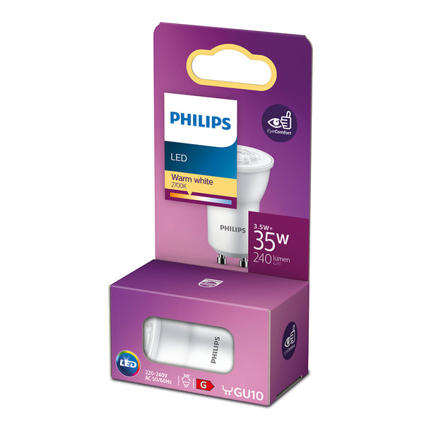 Philips LED Mini GU10 3,5W 240lm GU10