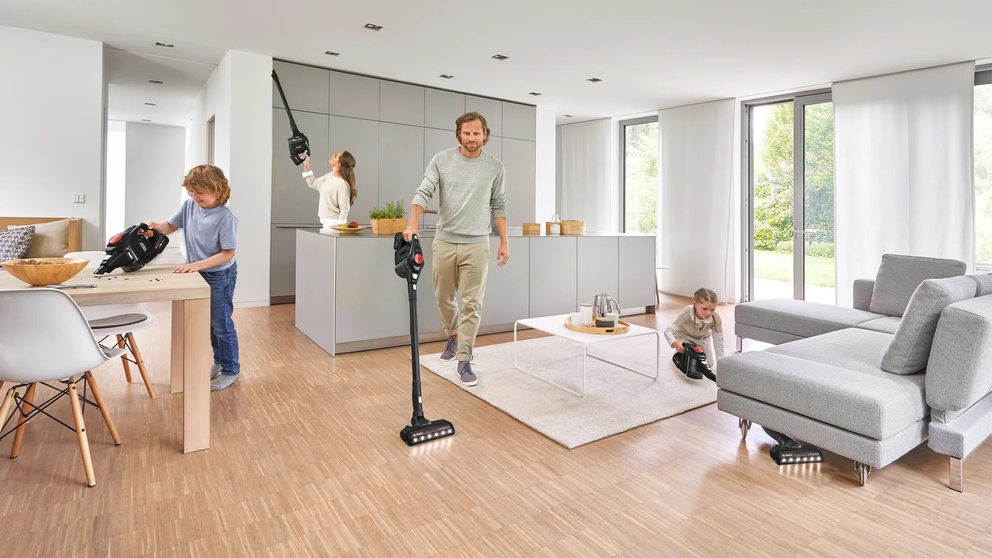 Bosch BCS8225POW Ledningsfri støvsuger