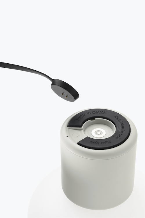 Karl-Johan Portable Bordlampe - Light Grey