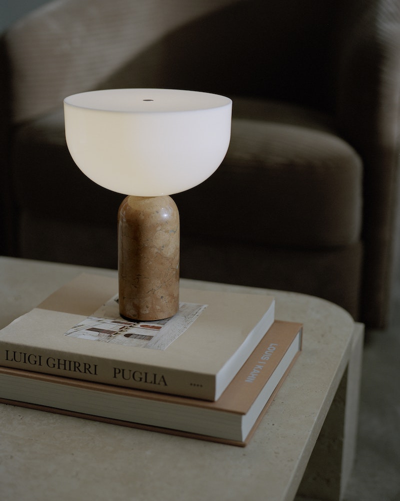 Kizu Portable Bordlampe - Breccia Pernice