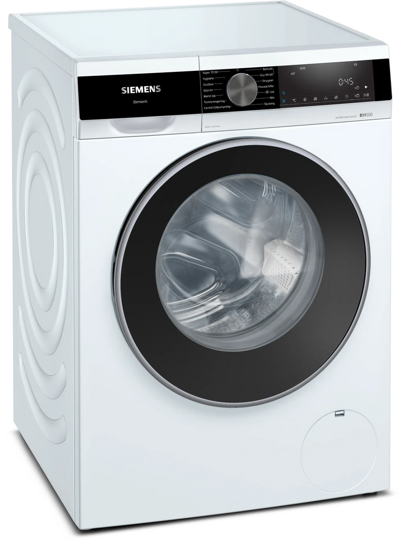 Fritstående Siemens WG56G2MBDN vaskemaskine