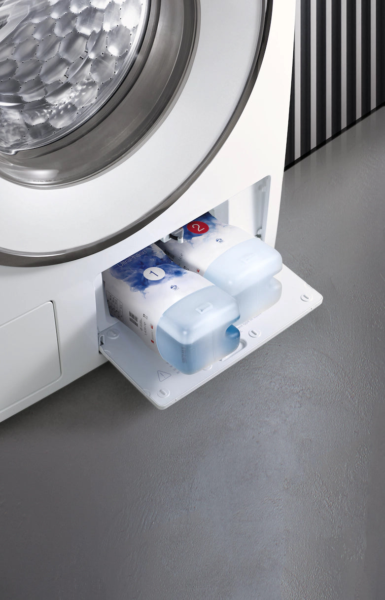 Miele vaskemaskine med twin dos system