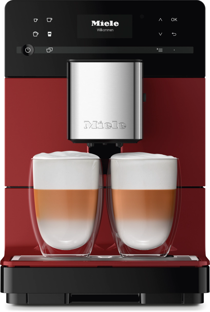 Miele espressomaskine CM 5310 Tayberry red NER - CM5 Silence 