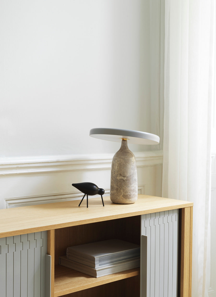 Eddy Bordlampe Grå