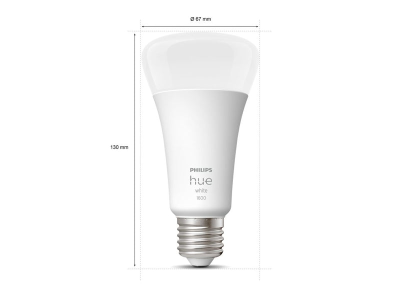 Philips Hue Standard 15,5W 1521lm E27 W 1pak BT