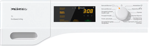 Miele TCC 570 WP - Kondenstørretumbler m. varmepumpe