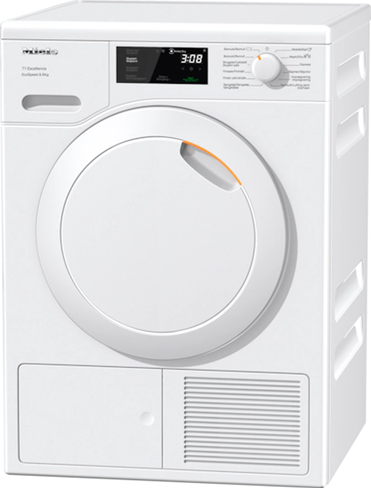 Hvid Miele TEC565 WP - Kondenstørretumbler m. varmepumpe