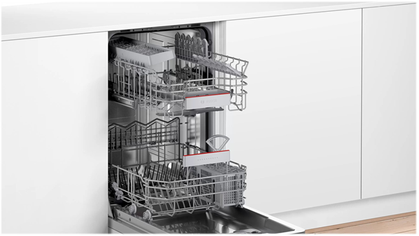 Bosch SPV4HKX45E - Smal opvaskemaskine til integrering
