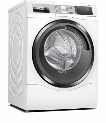 BOSCH WDU8H542SN - Frontbetjent Vaske/Tørremaskine billede 5