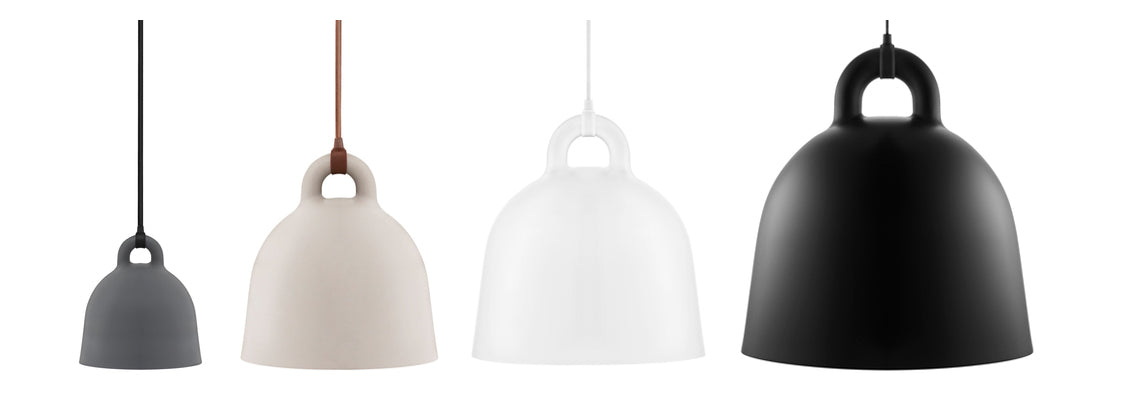 Bell Lampe Lille Grå