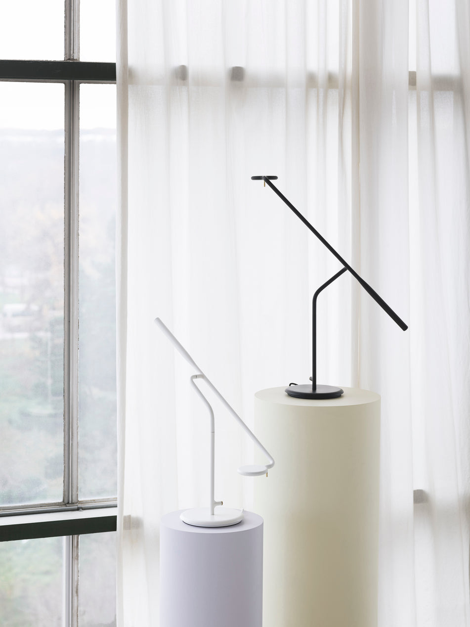 Flow Bordlampe EU, Sort