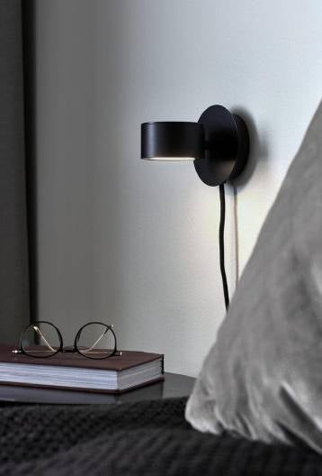 Nordlux - Clyde Væglampe LED, Sort