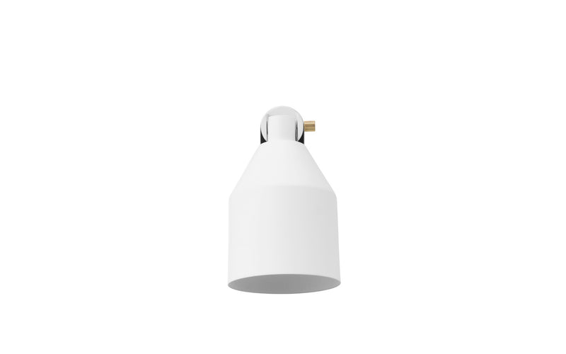Klip Lampe Hvid