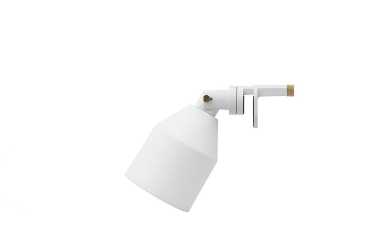 Klip Lampe Hvid