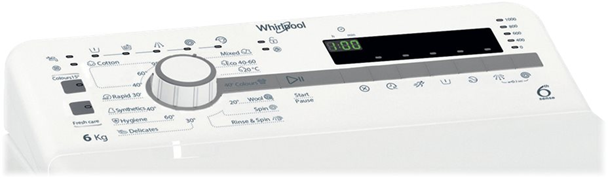 Whirlpool TDLR 6030S EU/N - Topbetjent Vaskemaskine