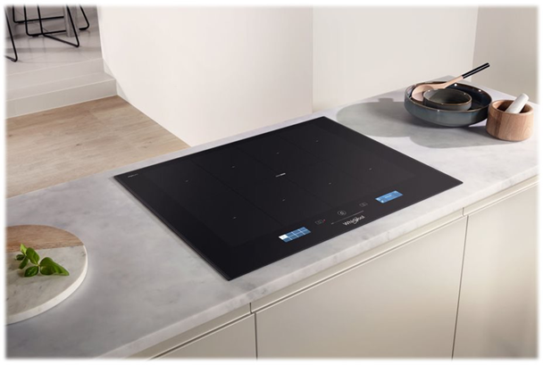 Whirlpool SMP 658 C/BT/IXL - Induktionskogeplade