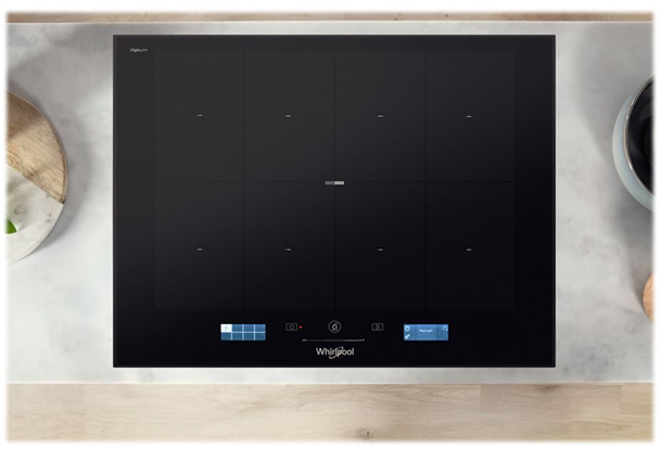 Whirlpool SMP 658 C/BT/IXL - Induktionskogeplade