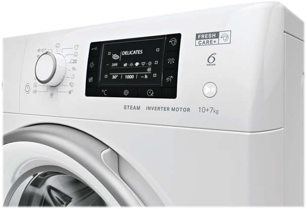 Whirlpool FWDD 1071682 WSV EU N - Frontbetjent Vaskemaskine billede 6