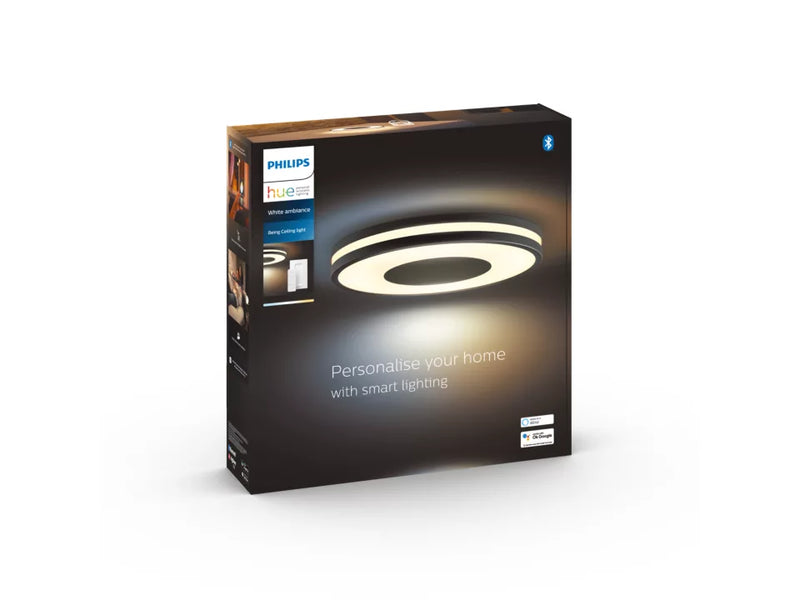 Philips Hue Being Plafond 22,5W 2350lm v.4000K Sort BT