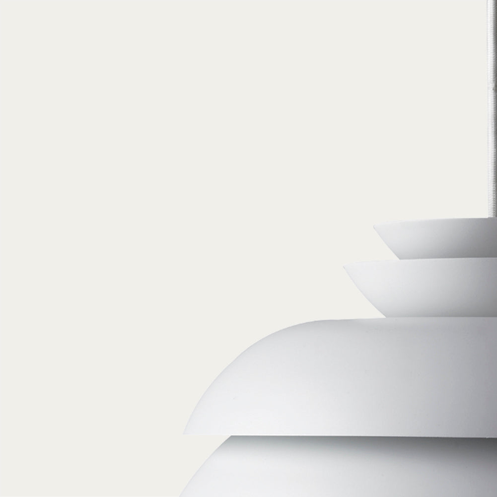 Hvid Fritz Hansen pendel lampe CONCERT™ P3 Pendel