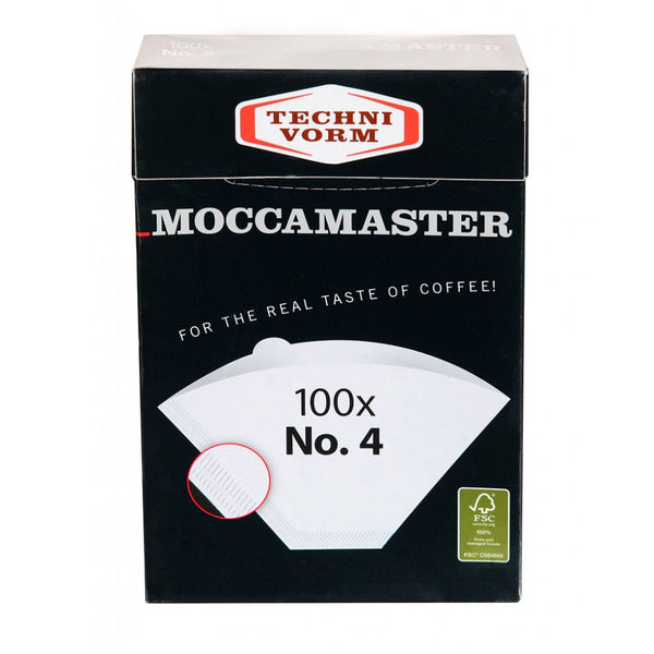 Moccamaster Kaffefiltre No.4 (1x4)