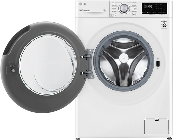 LG K4WV308N1WE - Frontbetjent Vaskemaskine
