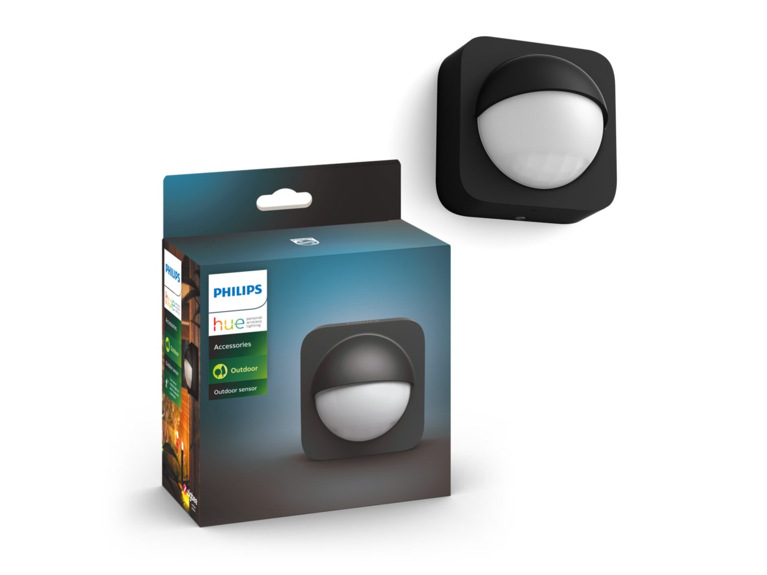 Philips Hue Sensor udendørs sort batteridrevet