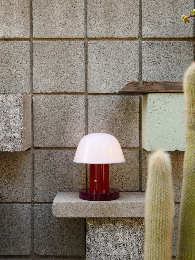Setago JH27 Portable Bordlampe Rødbrun/Grape