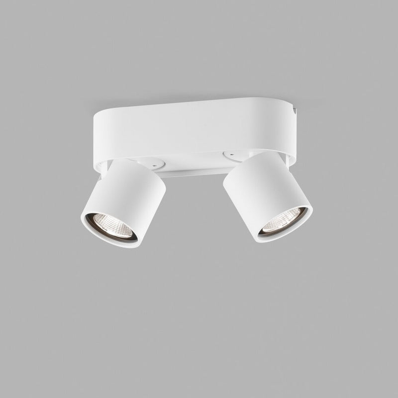 Hvid Light-Point loftspot med to spot