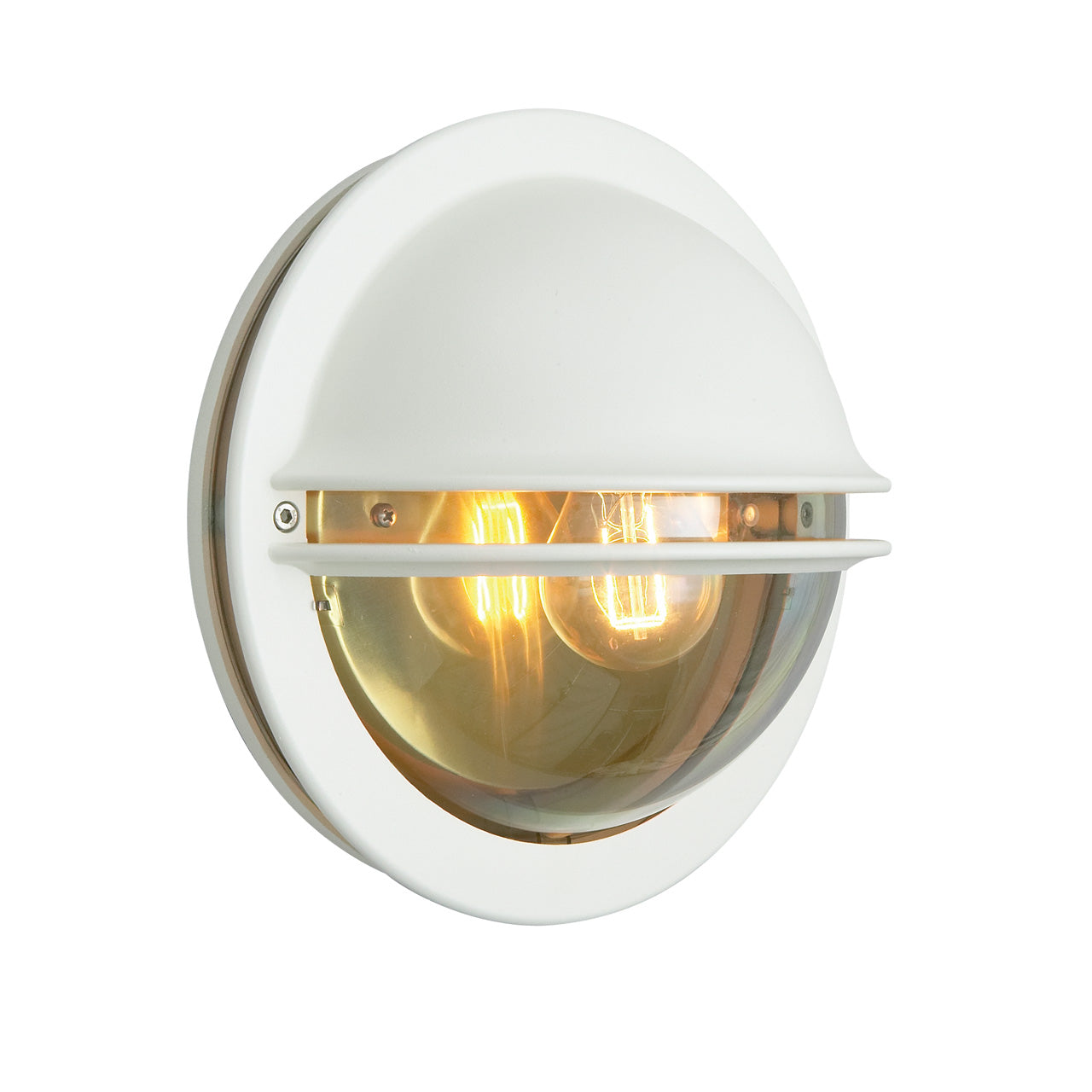 Norlys Berlin hvid, E27 IP54 46W - Udendørslampe