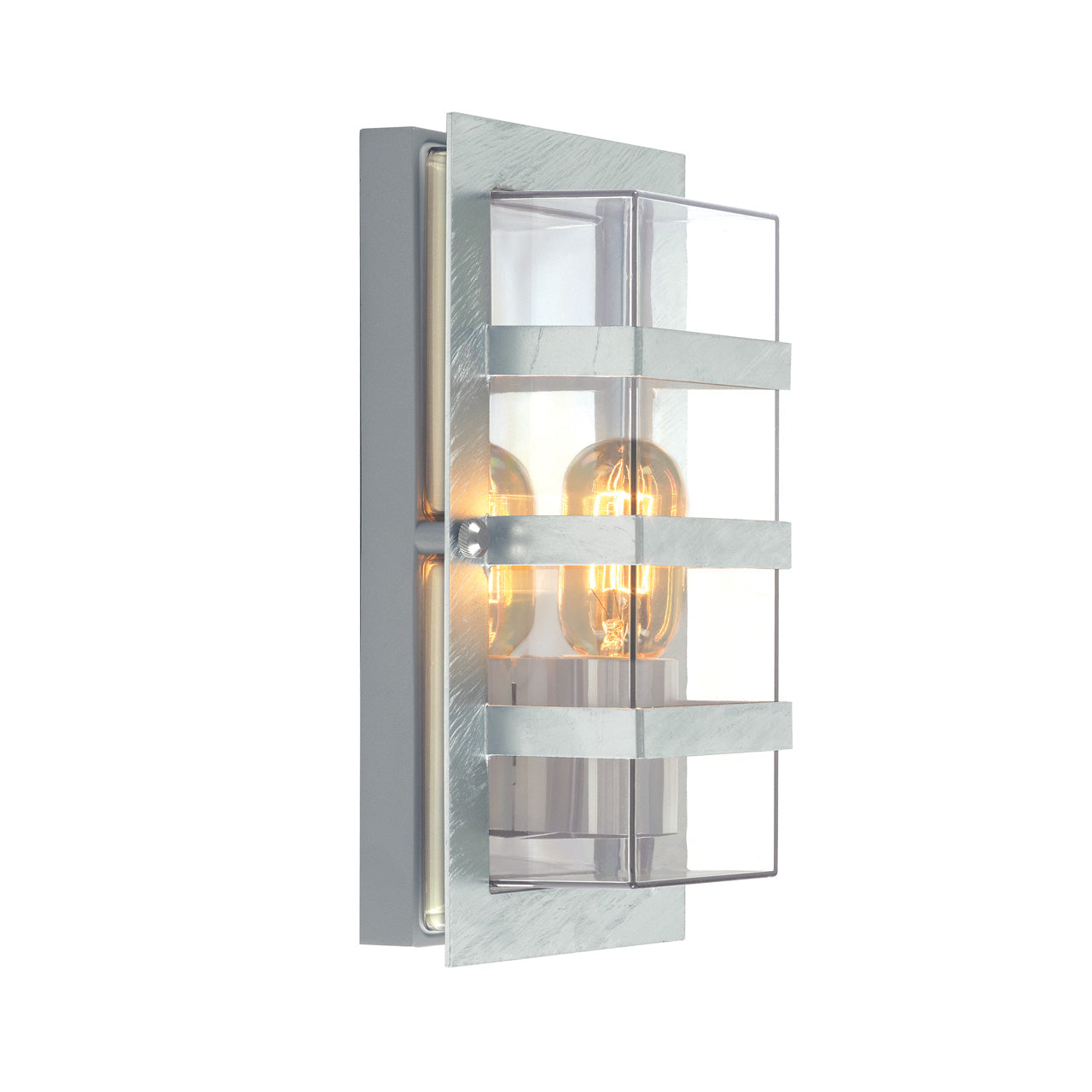 Norlys Boden galvaniseret stål klar, E27 IP54 46W - Udendørslampe