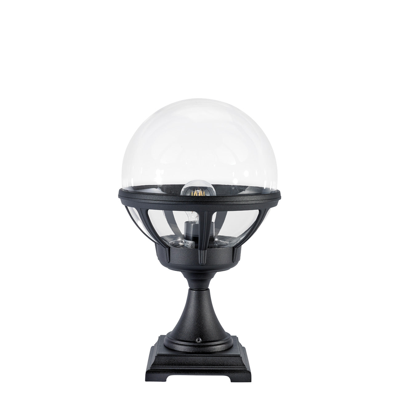 Norlys Bologna sort klar, E27 IP54 46W 43.5CM - Udendørslampe
