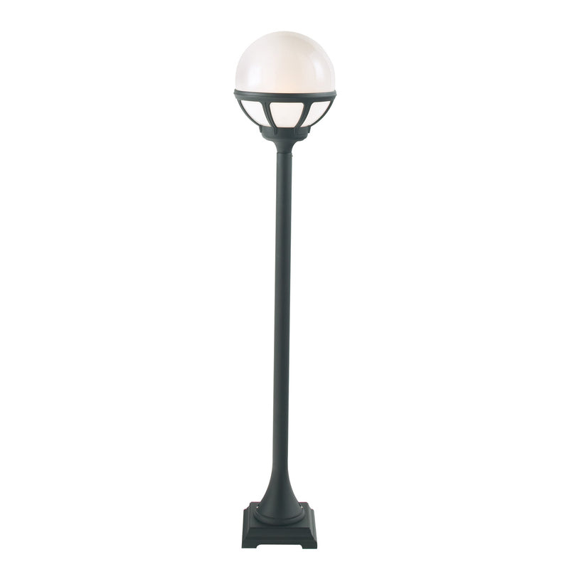 Norlys Bologna sort opal, E27 IP54 46W 117.5CM - Udendørslampe