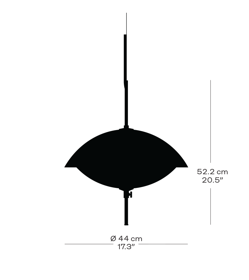 Clam-Musling™ Pendel Ø440