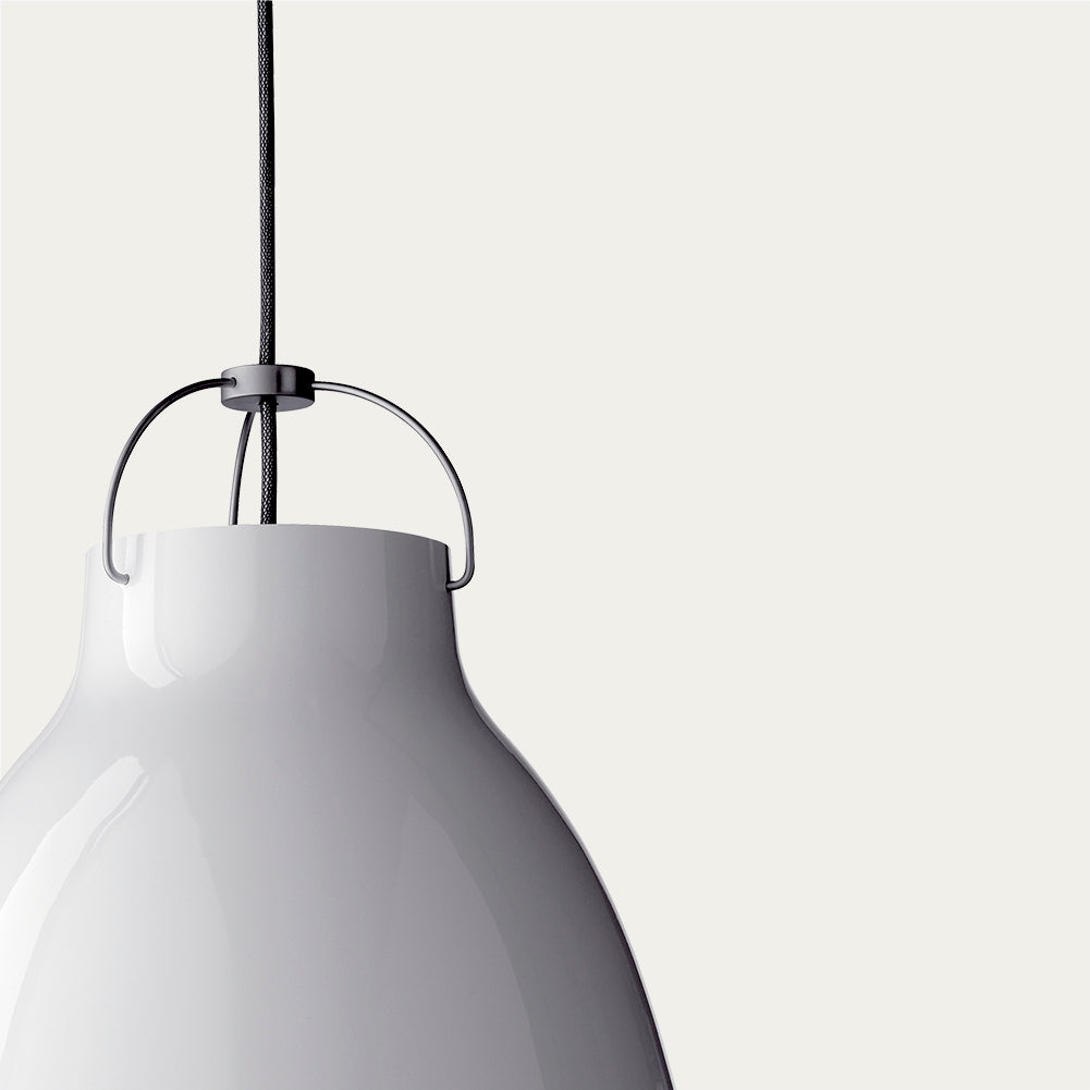 Caravaggio™ High-Gloss P1 Pendel Hvid