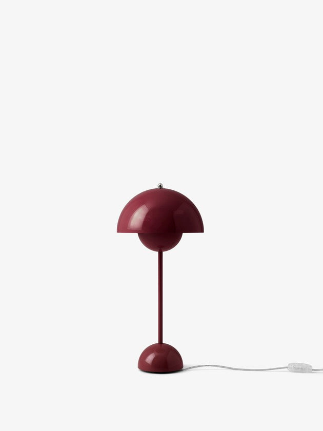 Flowerpot Bordlampe VP3 Dark Plum