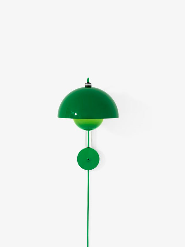 Klassisk Flowerpot væglampe i ny smart grøn farve