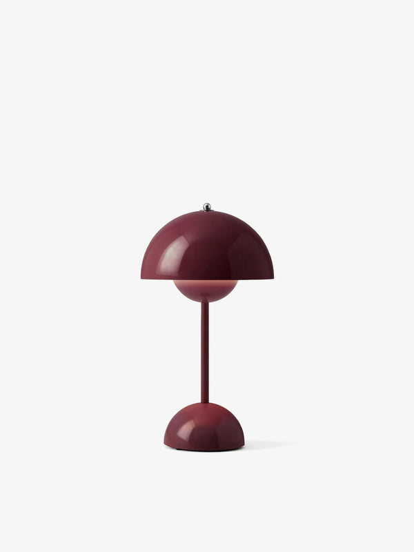 Flowerpot Portable VP9 lampe Dark Plum