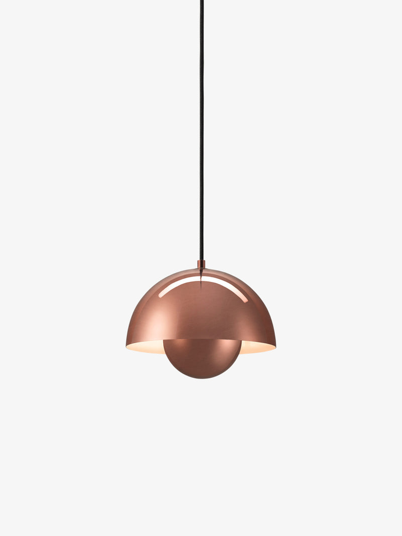 Flowerpot Kobber pendel VP1 af Verner Panton